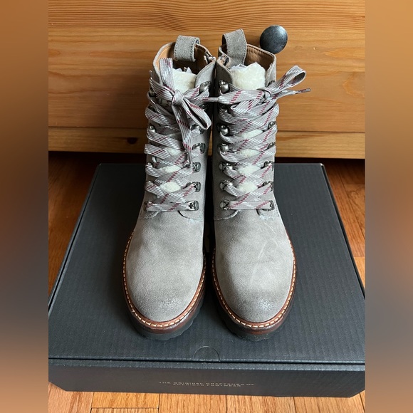 NIB Frye Ella Hiker Boot Cement 7.5 - Picture 7 of 12